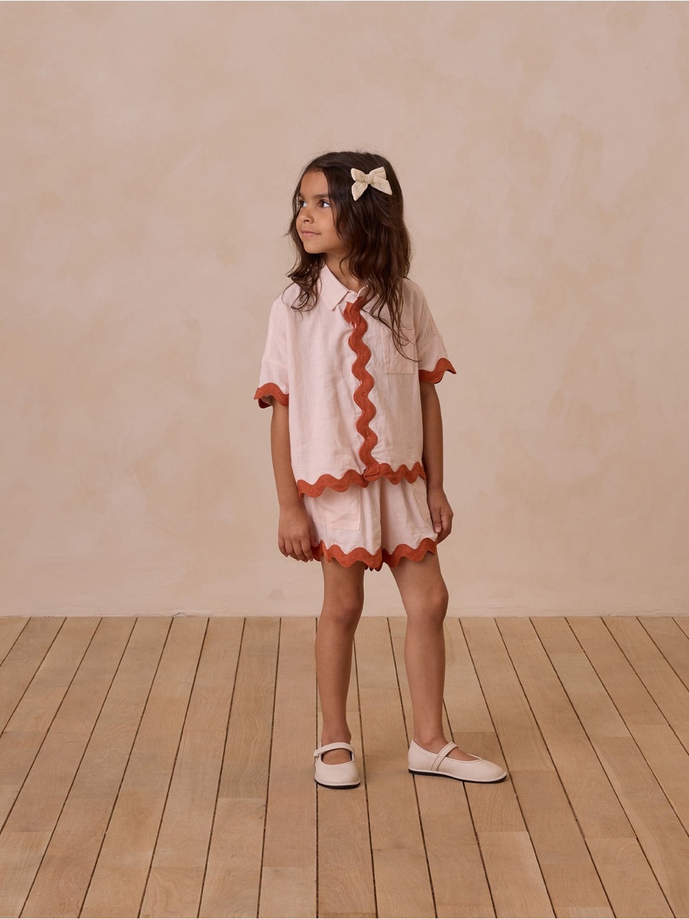 Rylee + Cru girl’s Kelli set in Shell